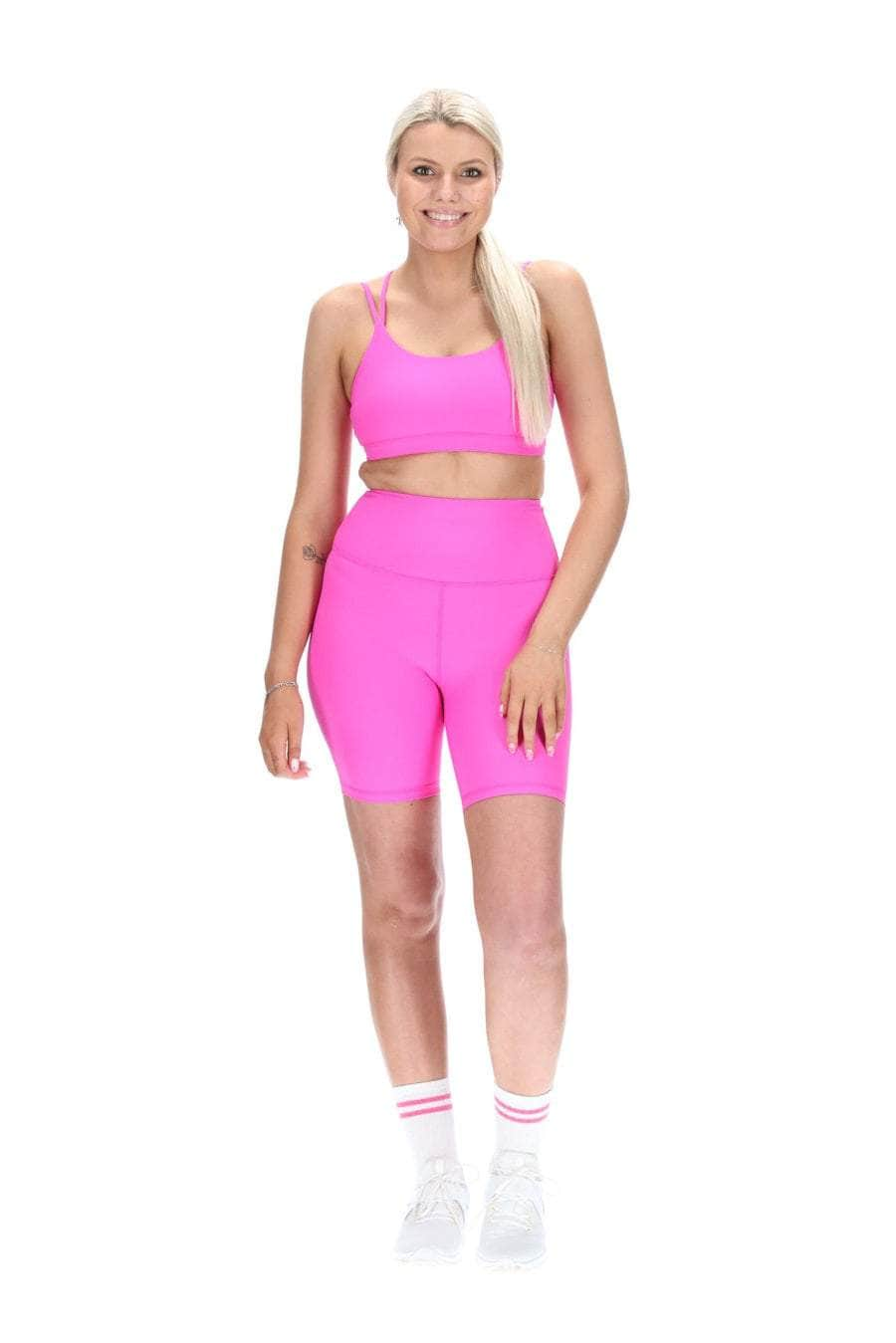 Sportsmanship Bike Shorts Hot Pink