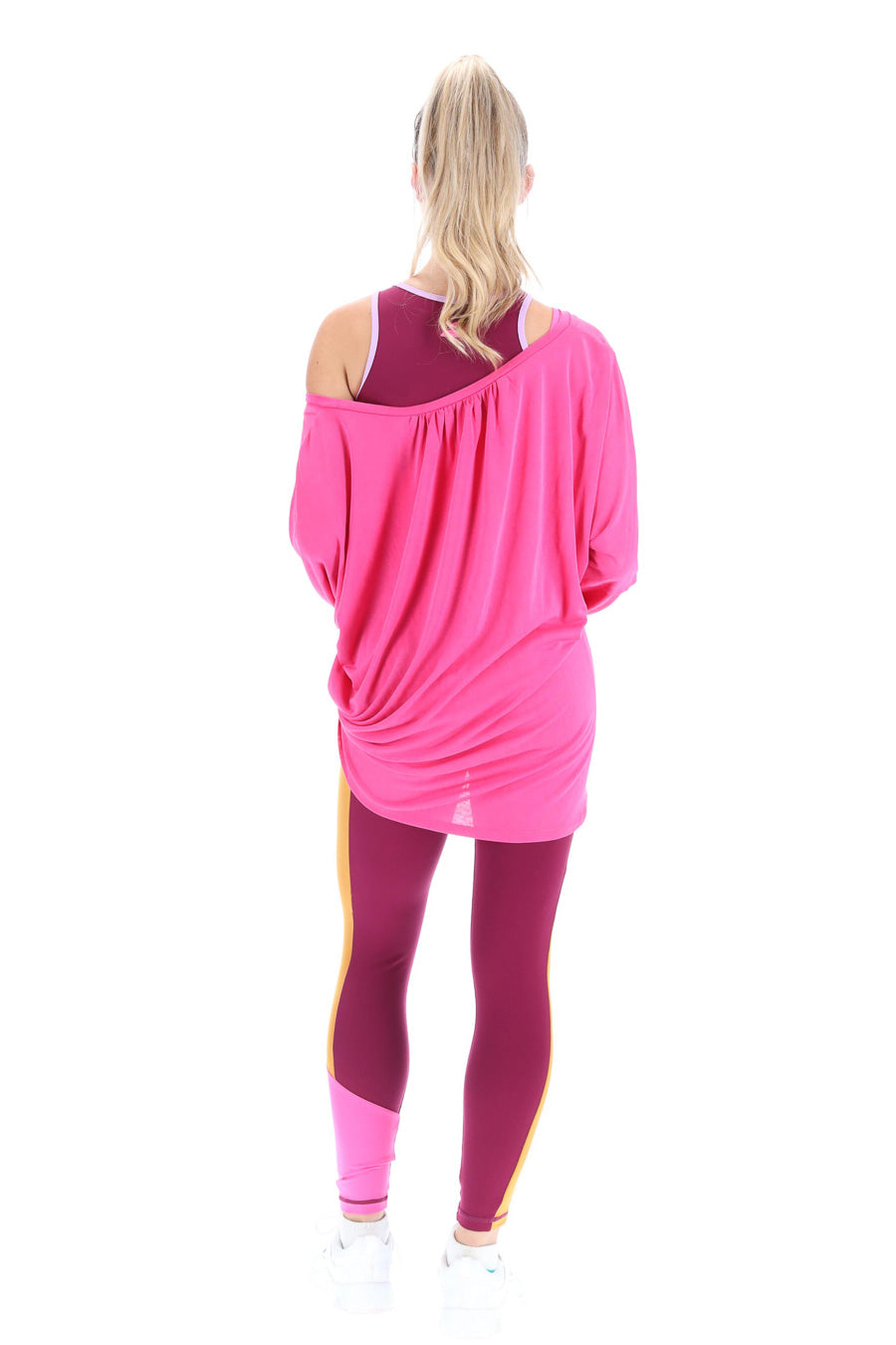 Time Out Top Hot Pink