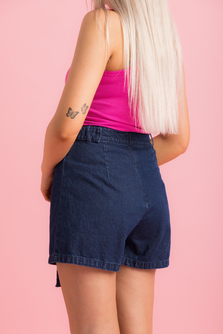 Skort Dark Blue Denim