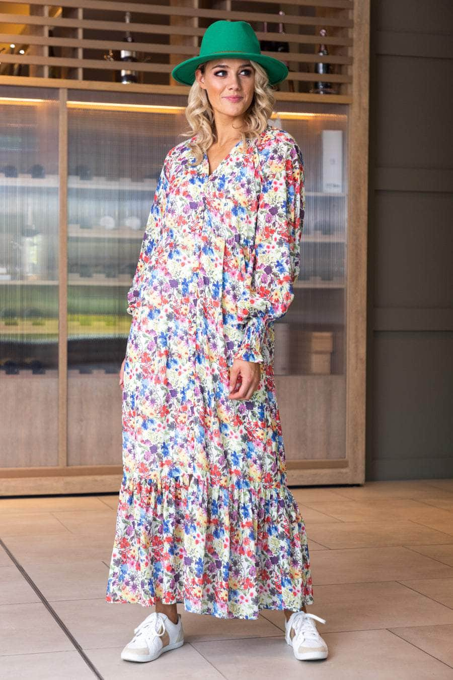  floral maxi dress