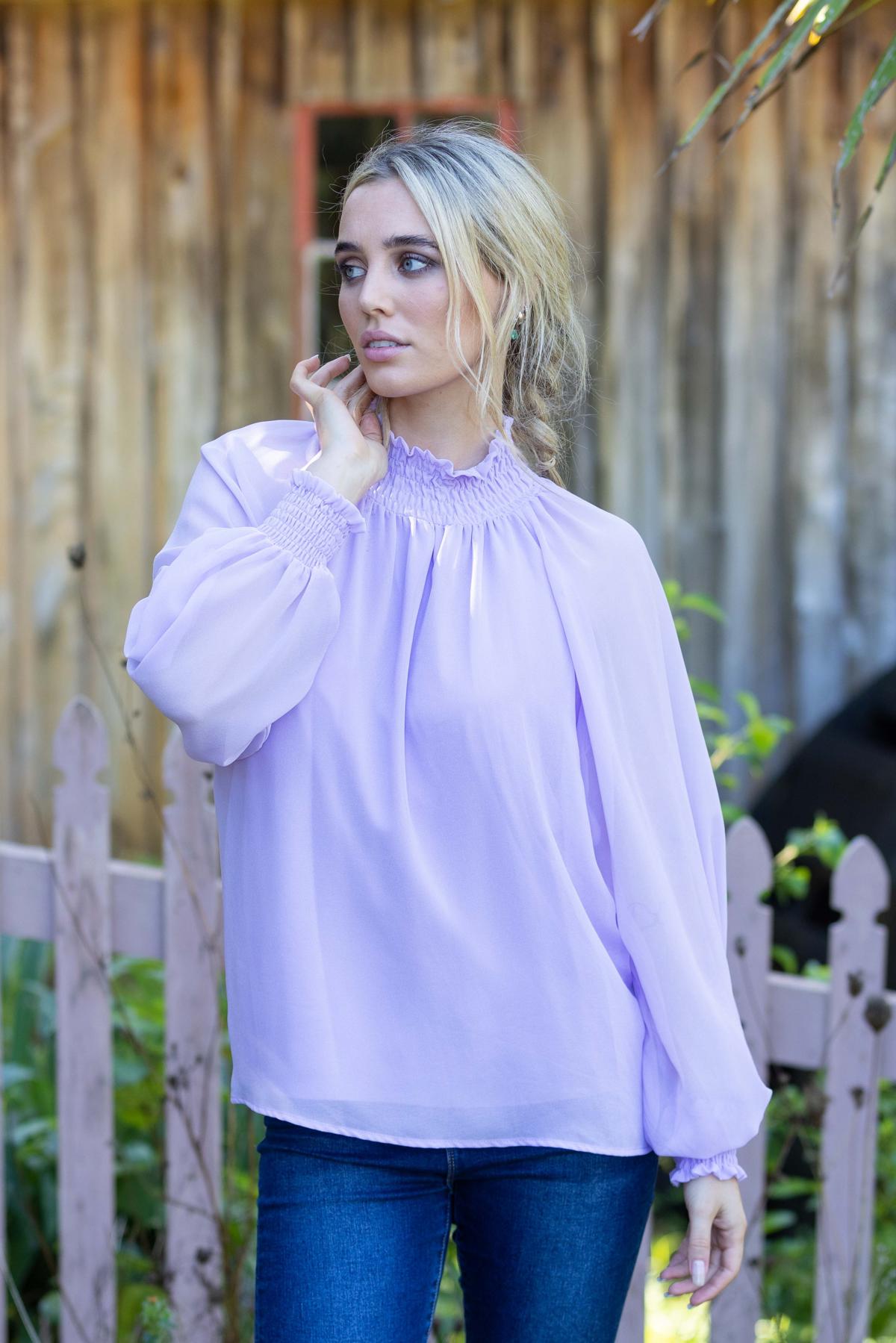 Blouse Lilac