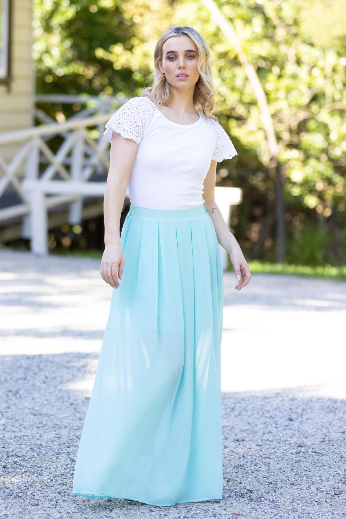 Maxi Skirt Mint