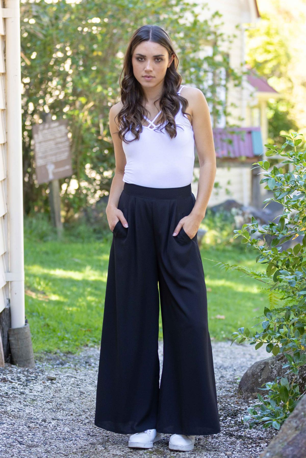 Wide Pant Green