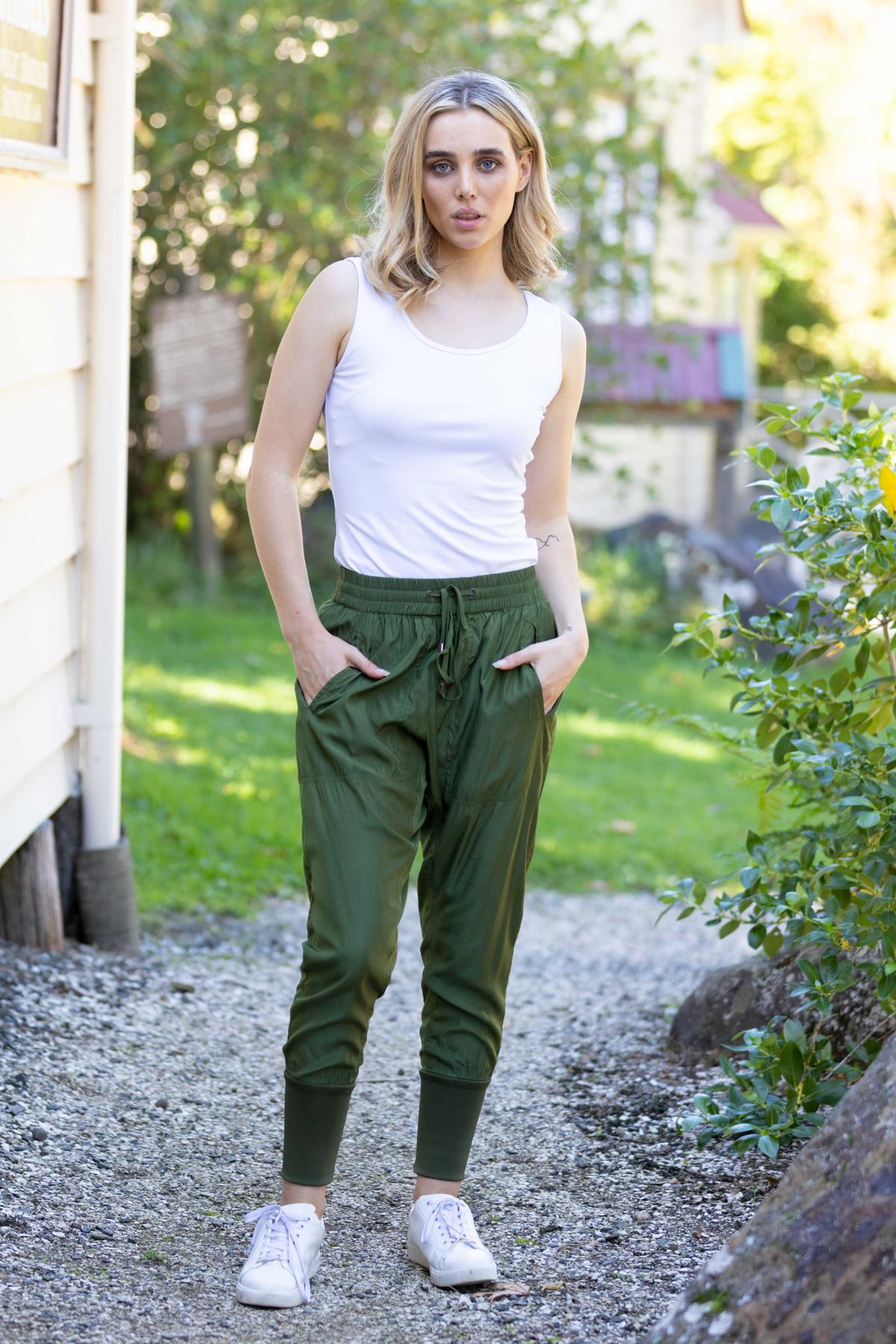 Track Pant Green