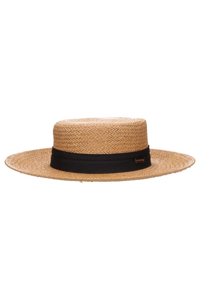 womens tan straw hat