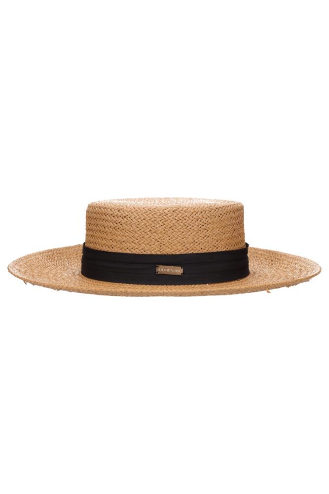 womens tan straw hat