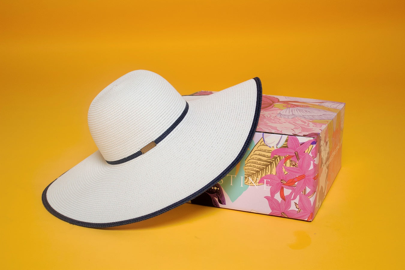 womens white woevn summer hat