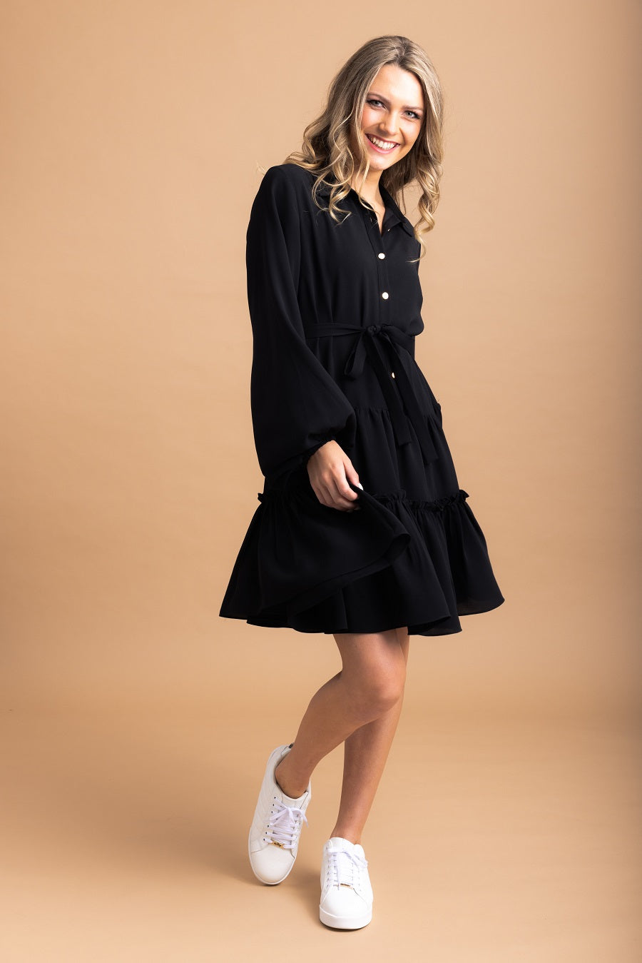 Shirt Dress Black