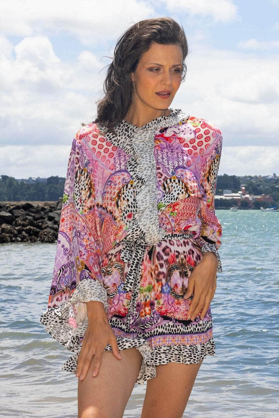 Buy Mirissa Playsuit by Resort Collection online Augustine