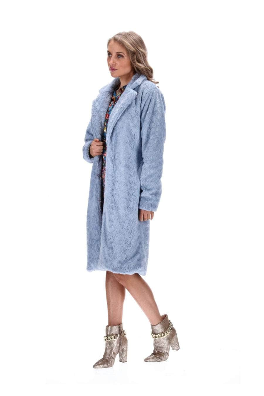 Buy Bobbie Coat Dusty Blue by Augustine online Augustine