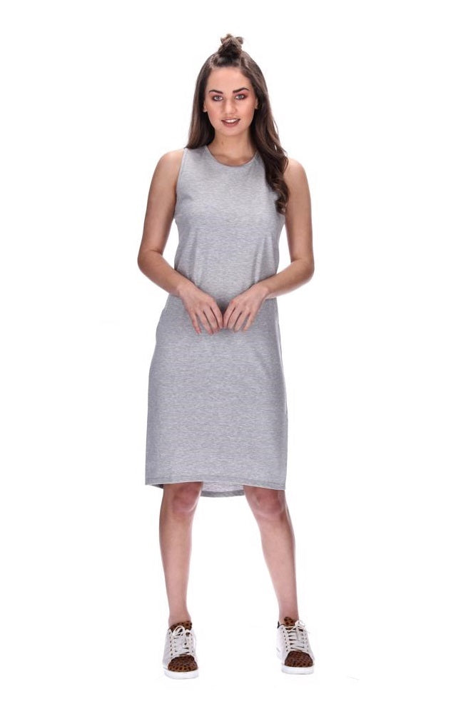 Briana Dress Grey Marle