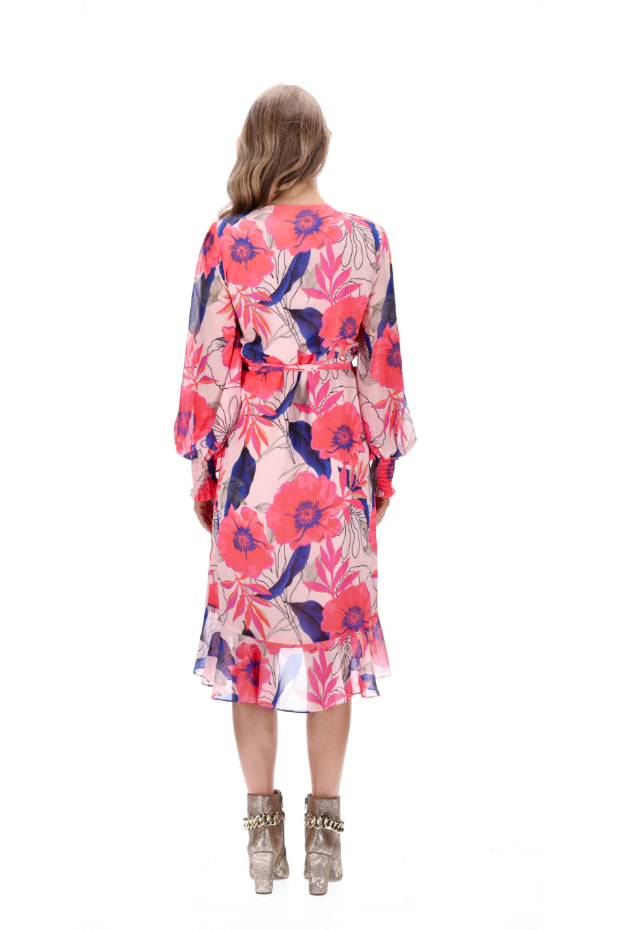 dress floral wrap