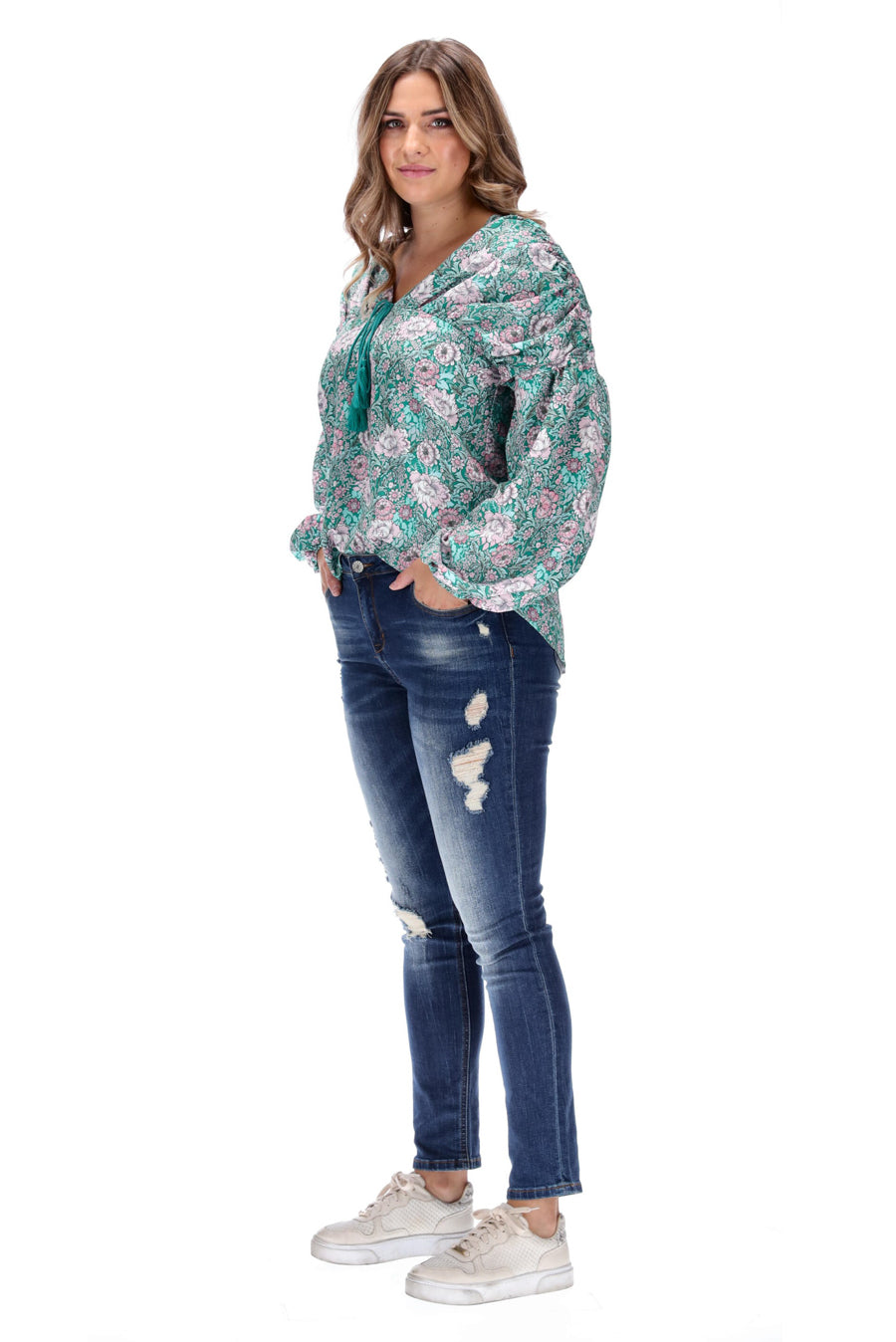 Blouse Floral Print