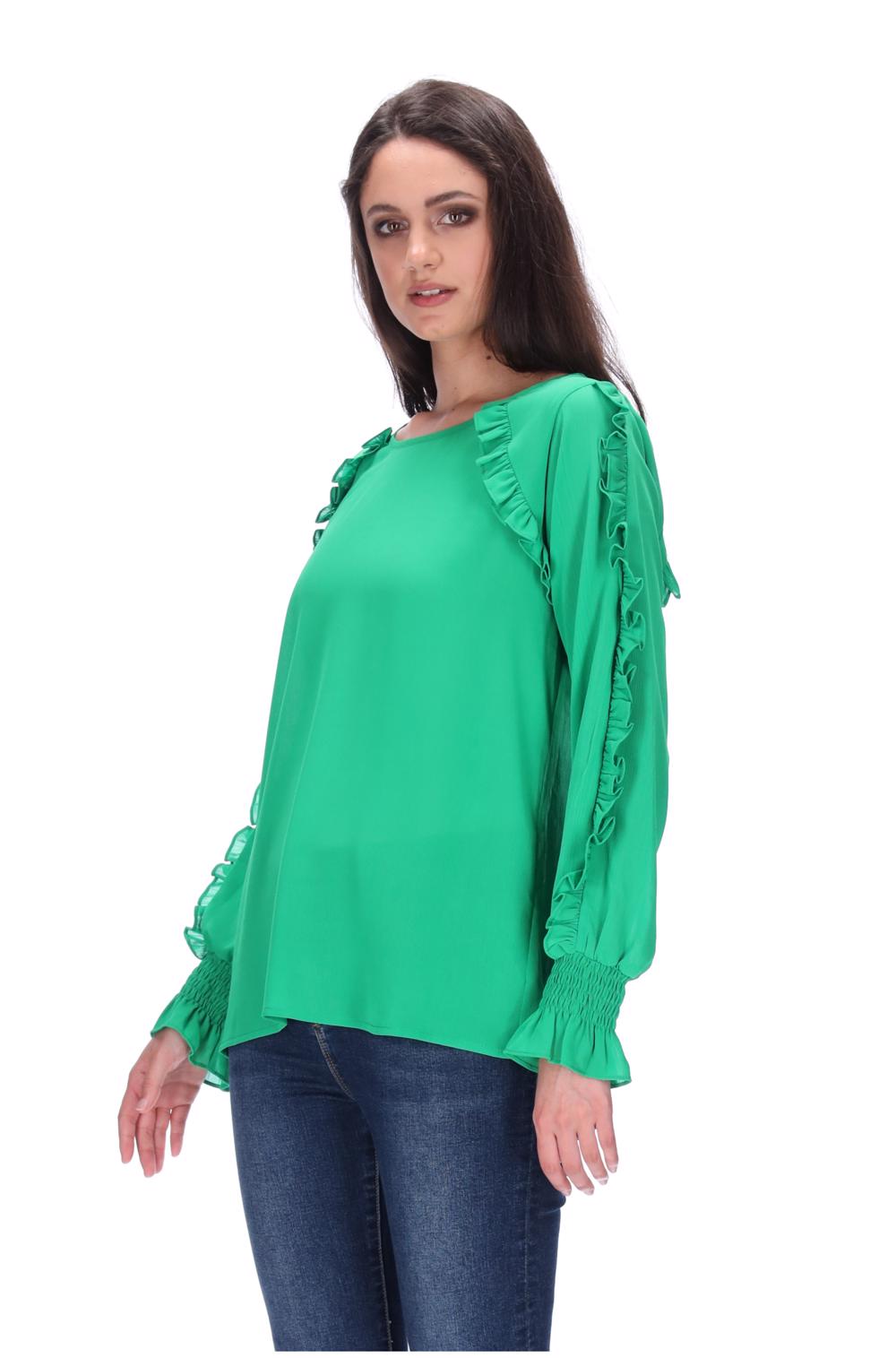 Long Sleeve Top Green