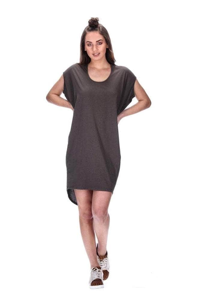 Kate Dress Charcoal