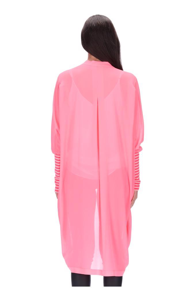 Fluro Pink Kimono Long