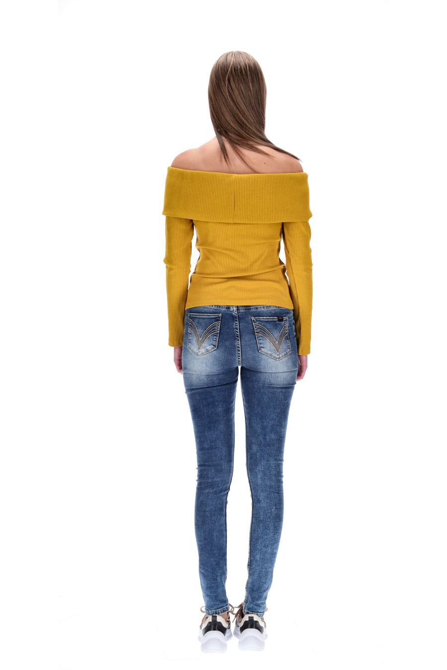 Nadine Top Mustard