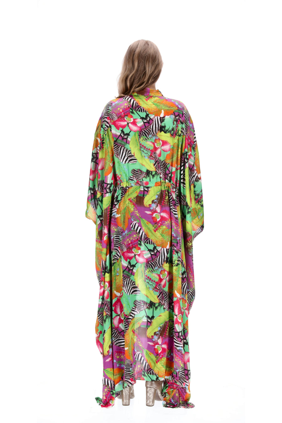 Kimono Jungle Print