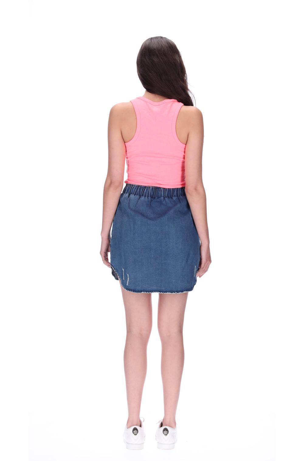 Skirt Stonewash Denim