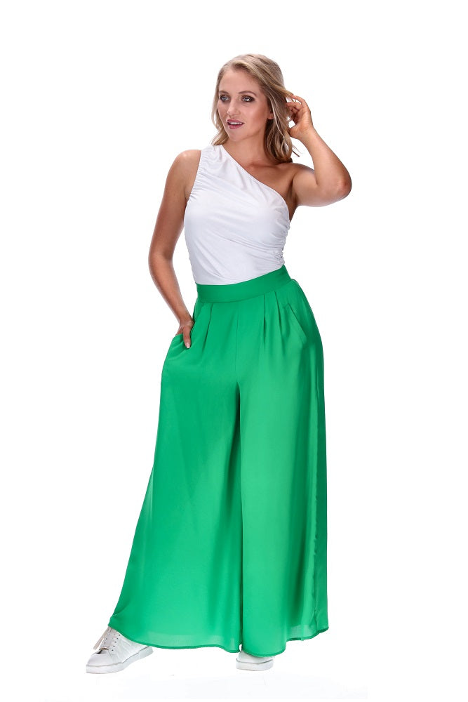 Wide Pant Green