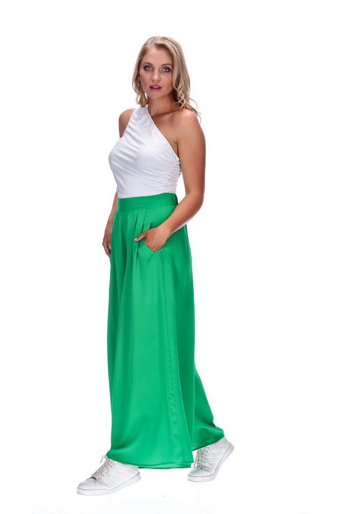 Wide Pant Green